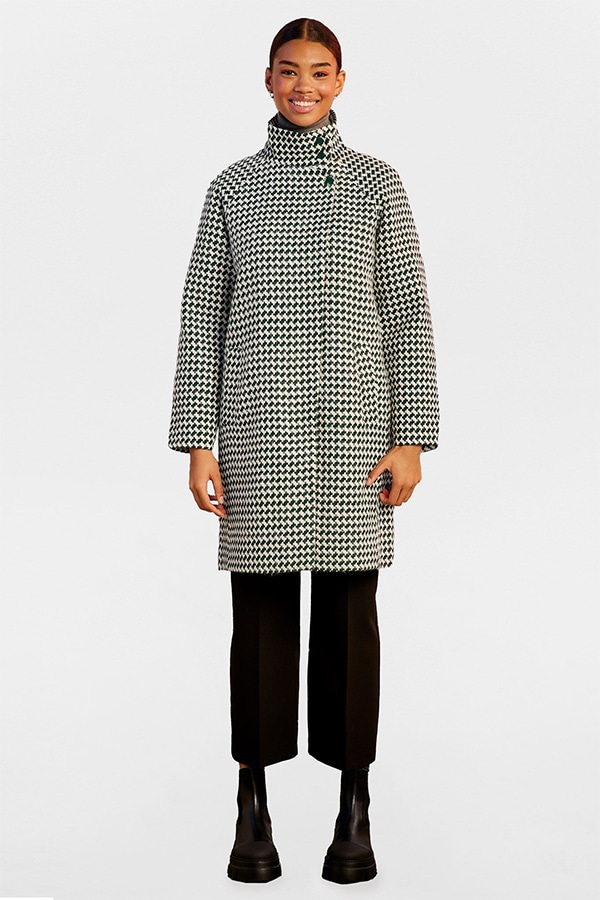 ΠΑΛΤΟ NUMPH - 4098 TREKKING GREEN